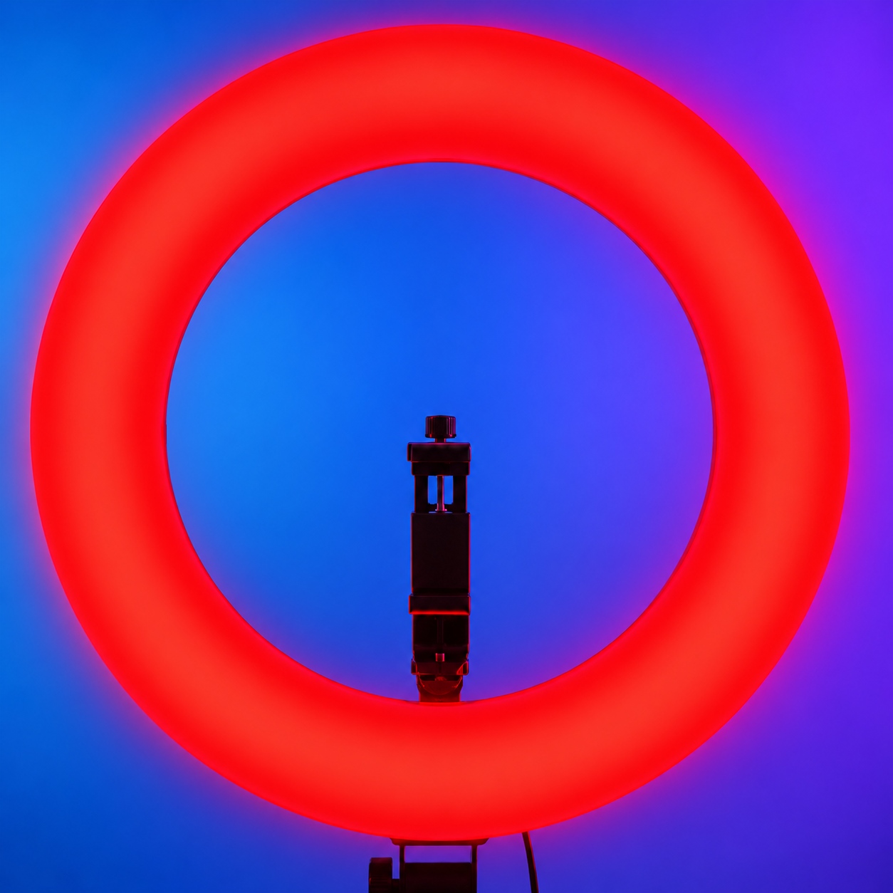 Körlámpa piros RGB módban